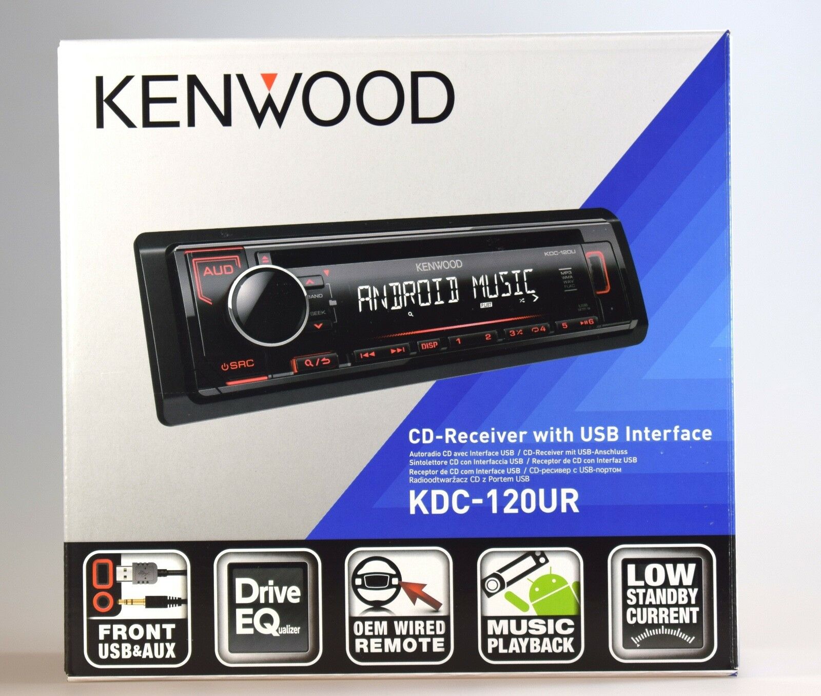 Автомагнитола Kenwood KDC-120UR